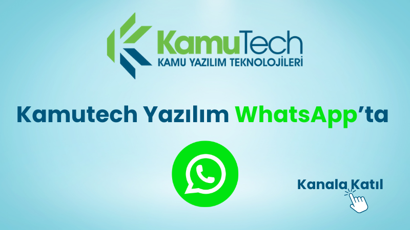 Kamutech Yazılım WhatsApp’ta!